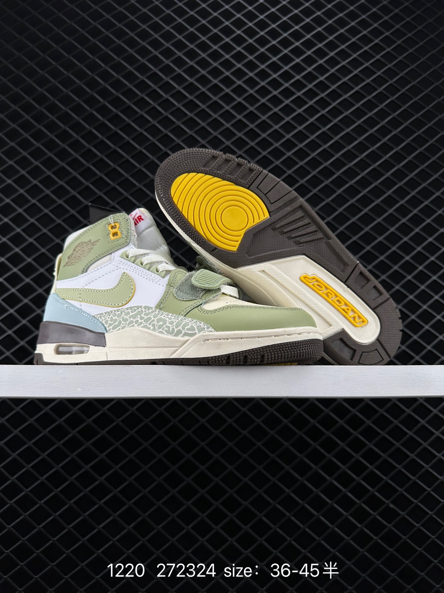 Nike Air Jordan Legacy 312 Low”White/Pine Green“